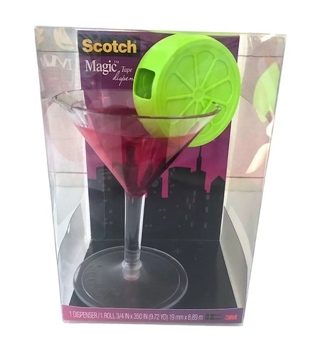 Scotch tape dispenser - tape, pink